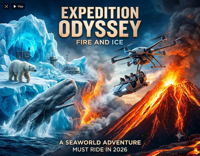Chasing Fire & Ice: Why SeaWorld Orlando’s New Expedition Odyssey Is a Must-Ride in 2026