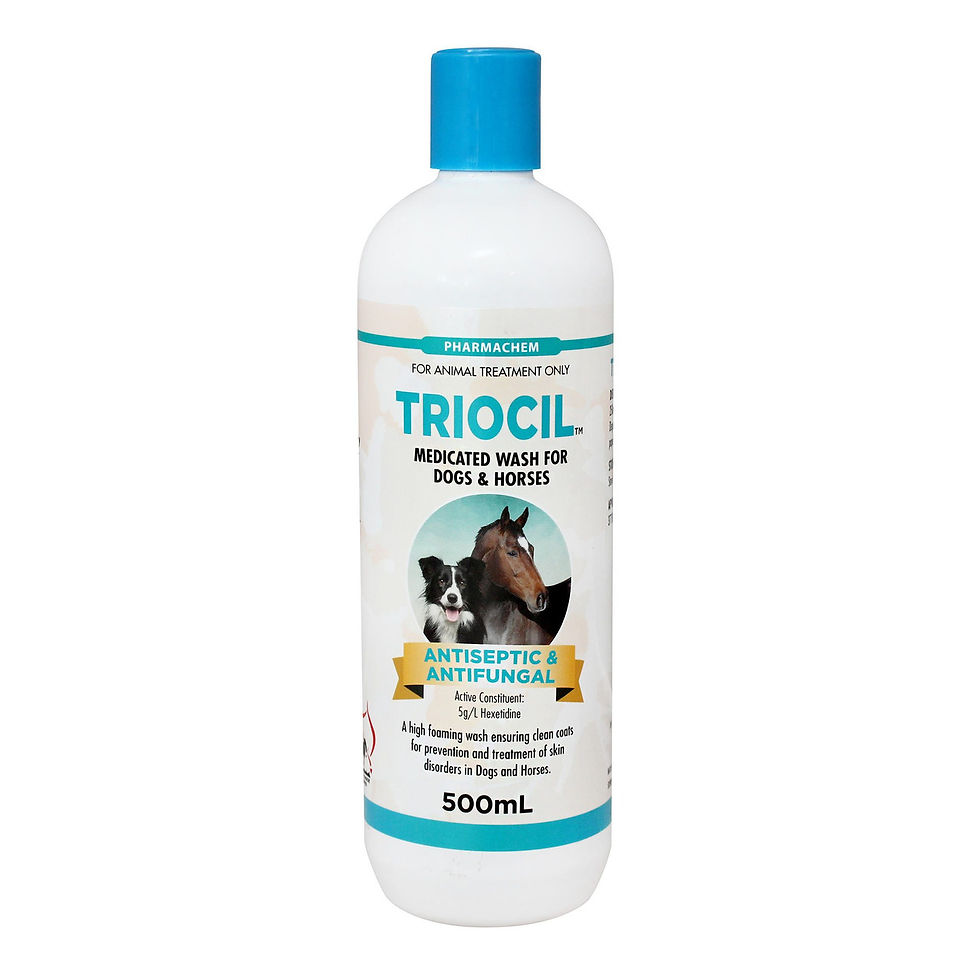 TRIOCIL Medicated Wash for Dogs & Horses 500mL