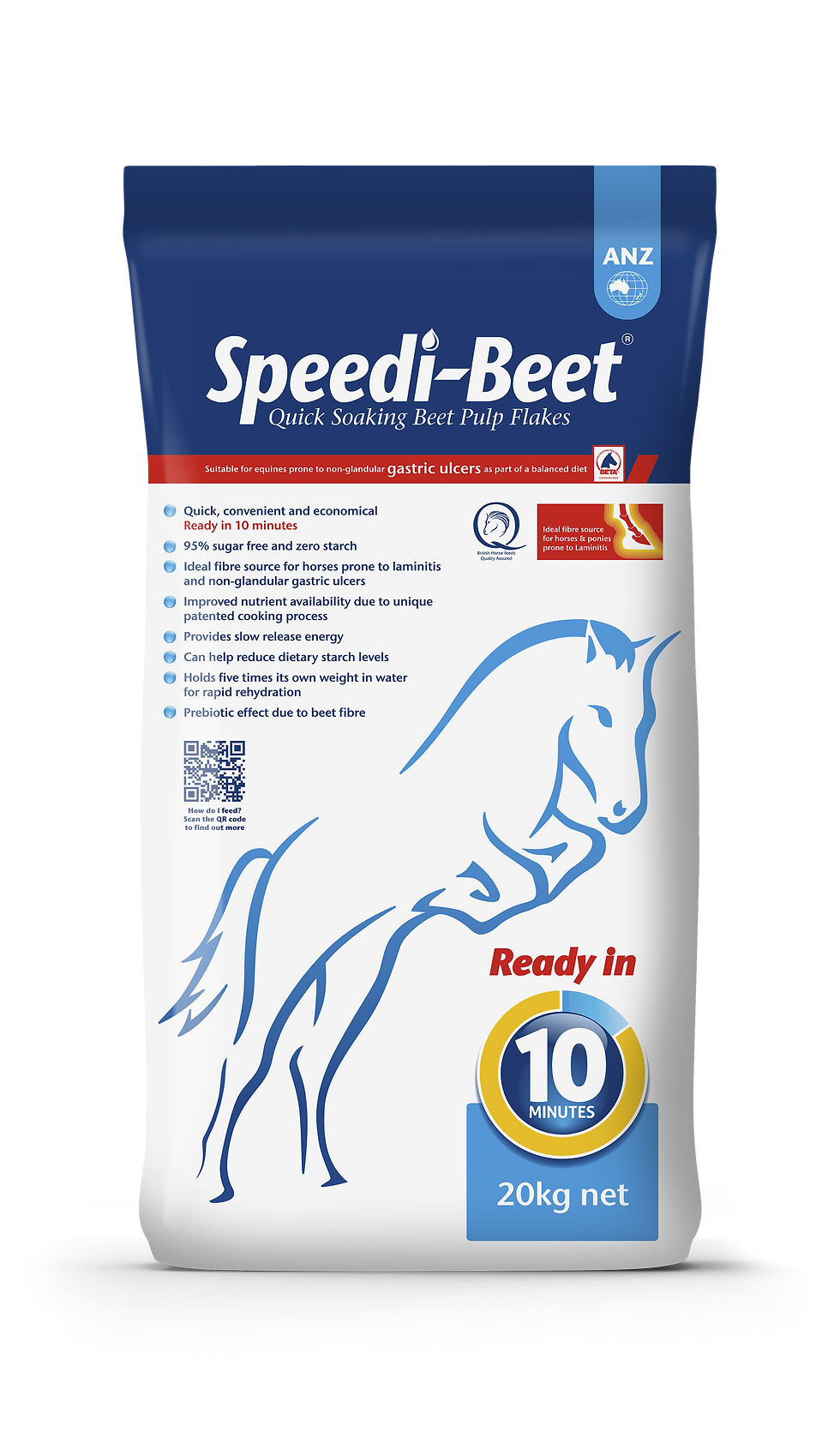 Speedi-Beet 20kg horse feed bag, ready in 10 minutes