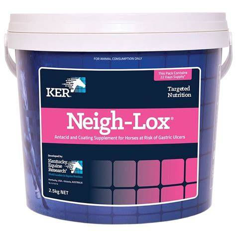 KER Neigh-Lox horse supplement tub