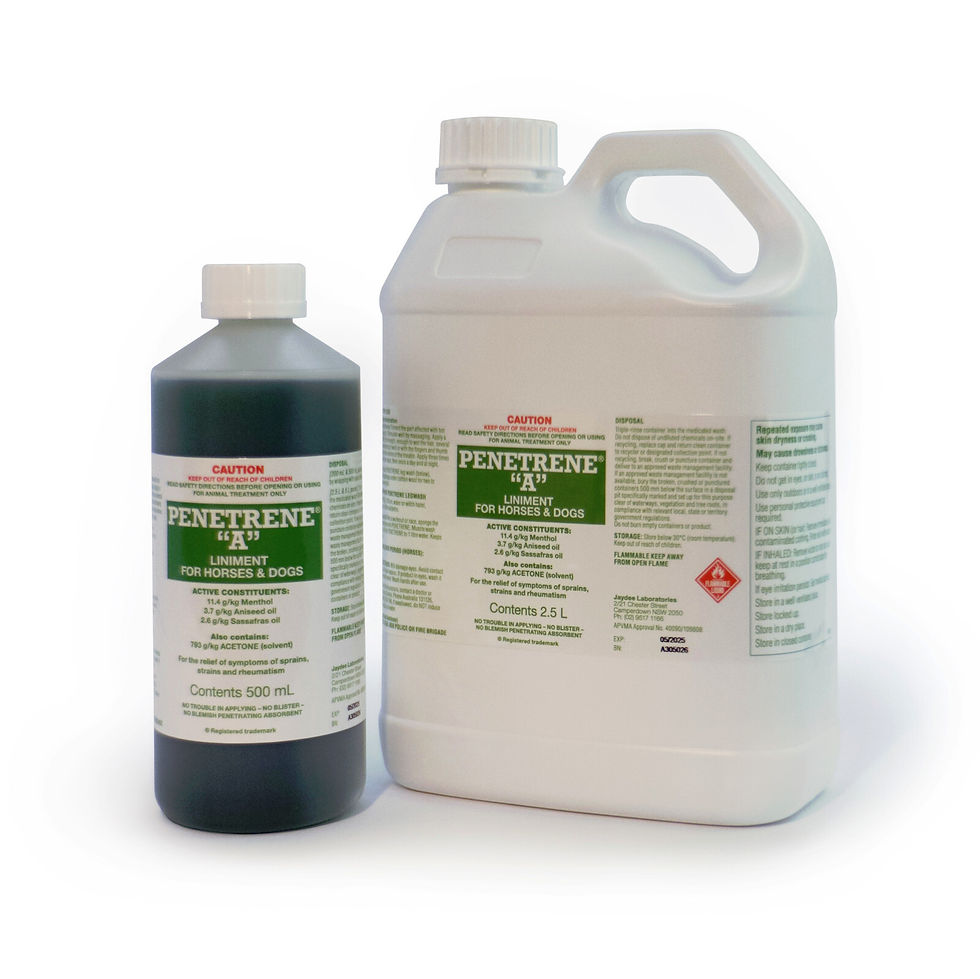 Two bottles: one Horsetron B, one Peal Extreme