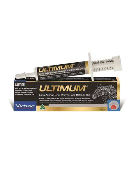 ULTIMUM oral paste syringe and box