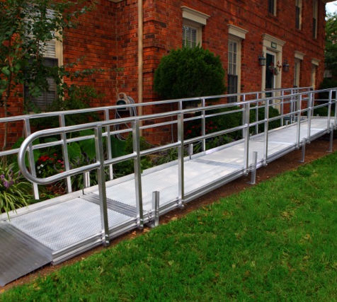 ramp outside of home