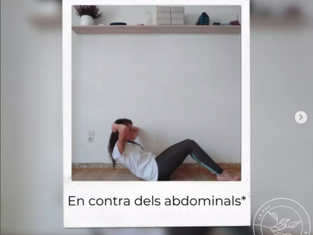 En contra dels abdominals*