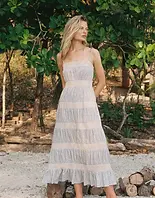 Christy Dawn The Malena Dress Bleu Phlox