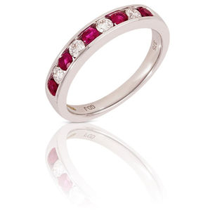 channel ruby ring