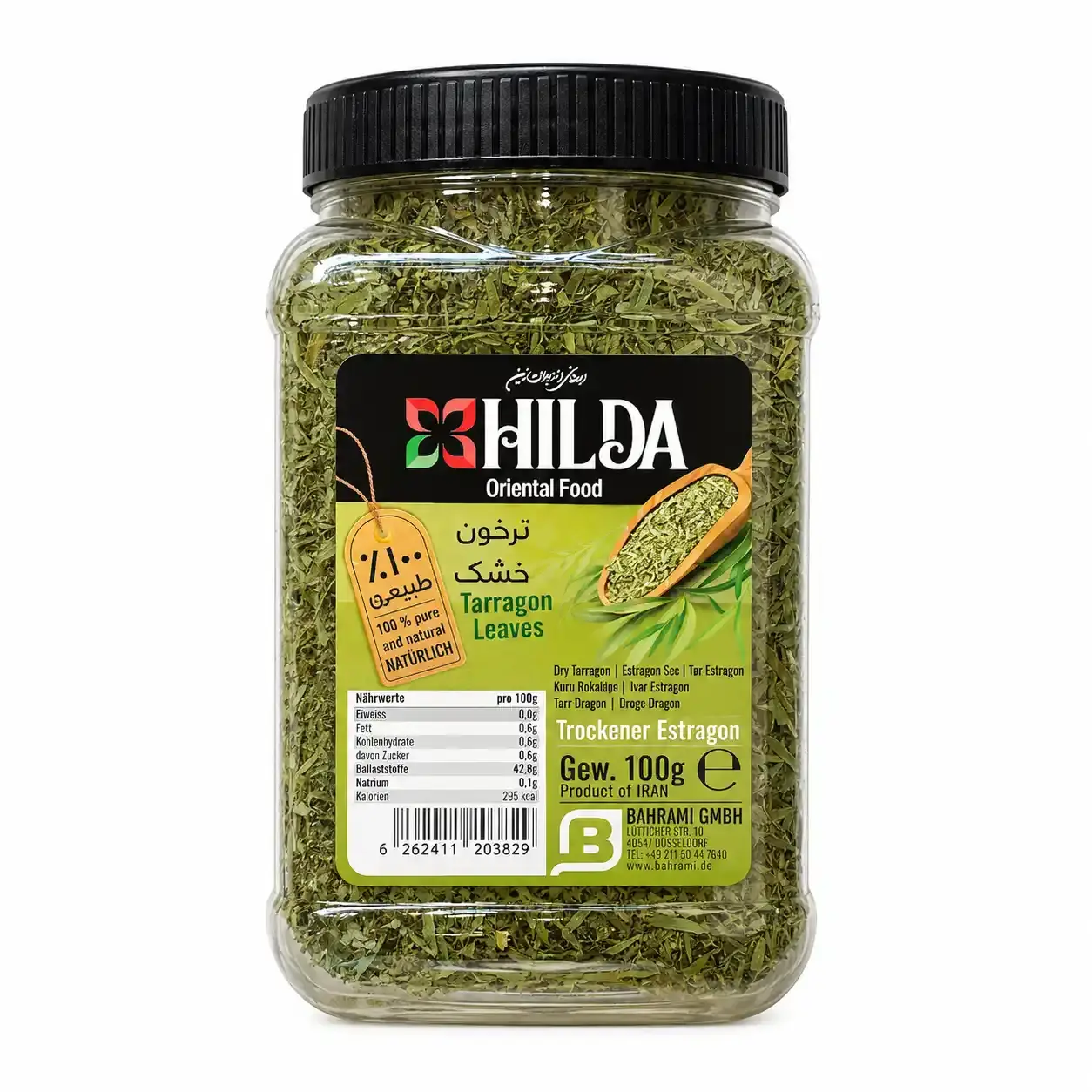 Hilda Getrockneter Estragon 100 g