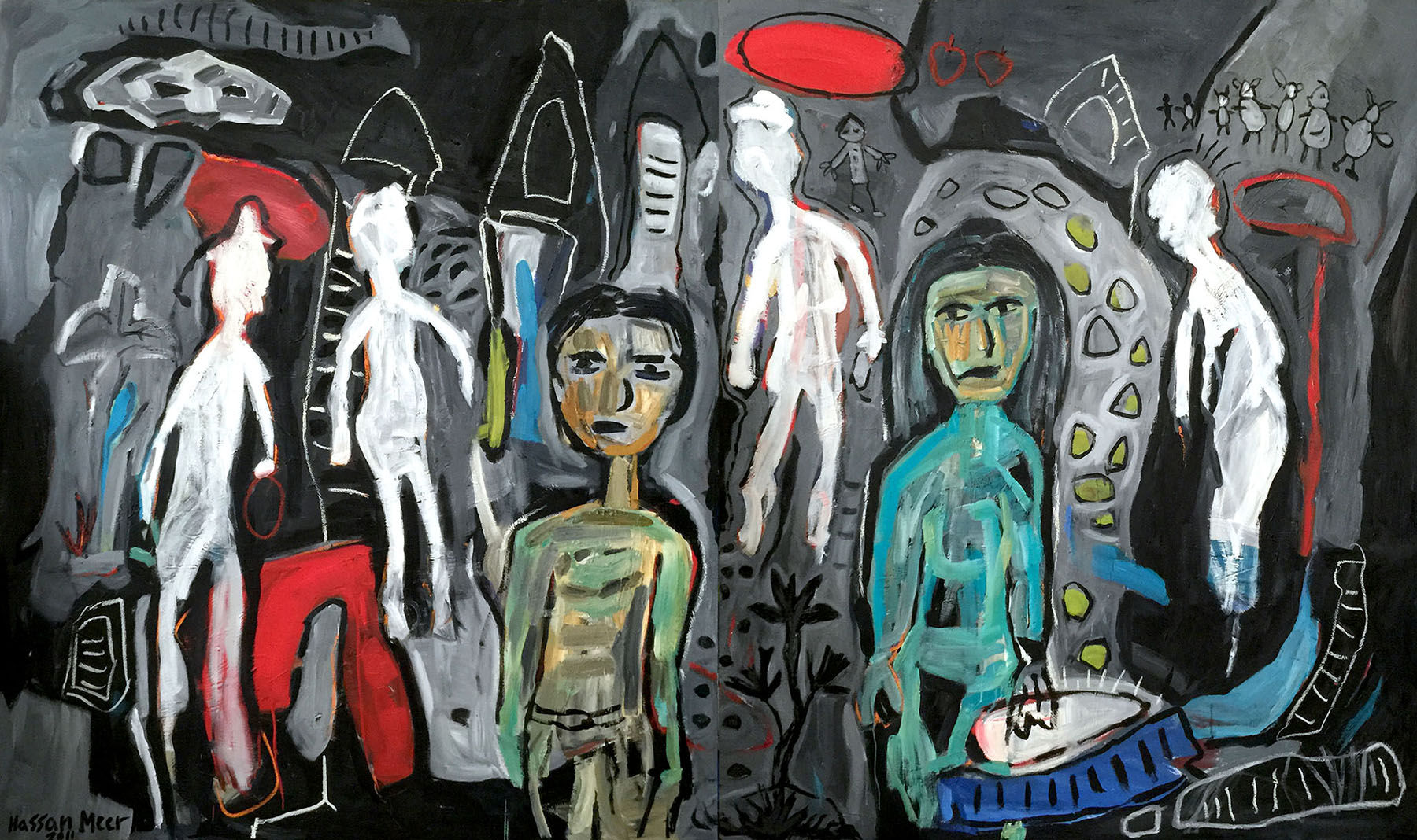 Adam and Eve and the White Spirit