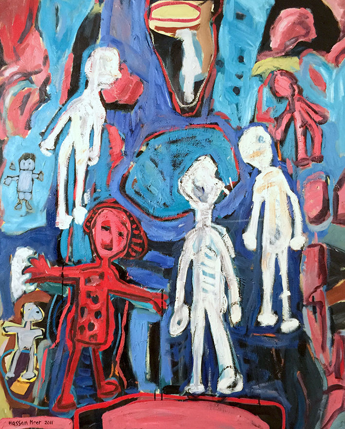 INVISIBLE SPIRITS. 150 x 120 CM