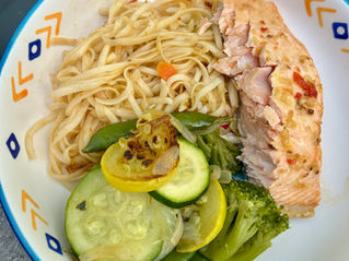 Saucy Baked Salmon