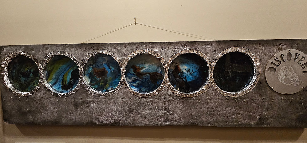 a sculpture by artist Helga Rippen