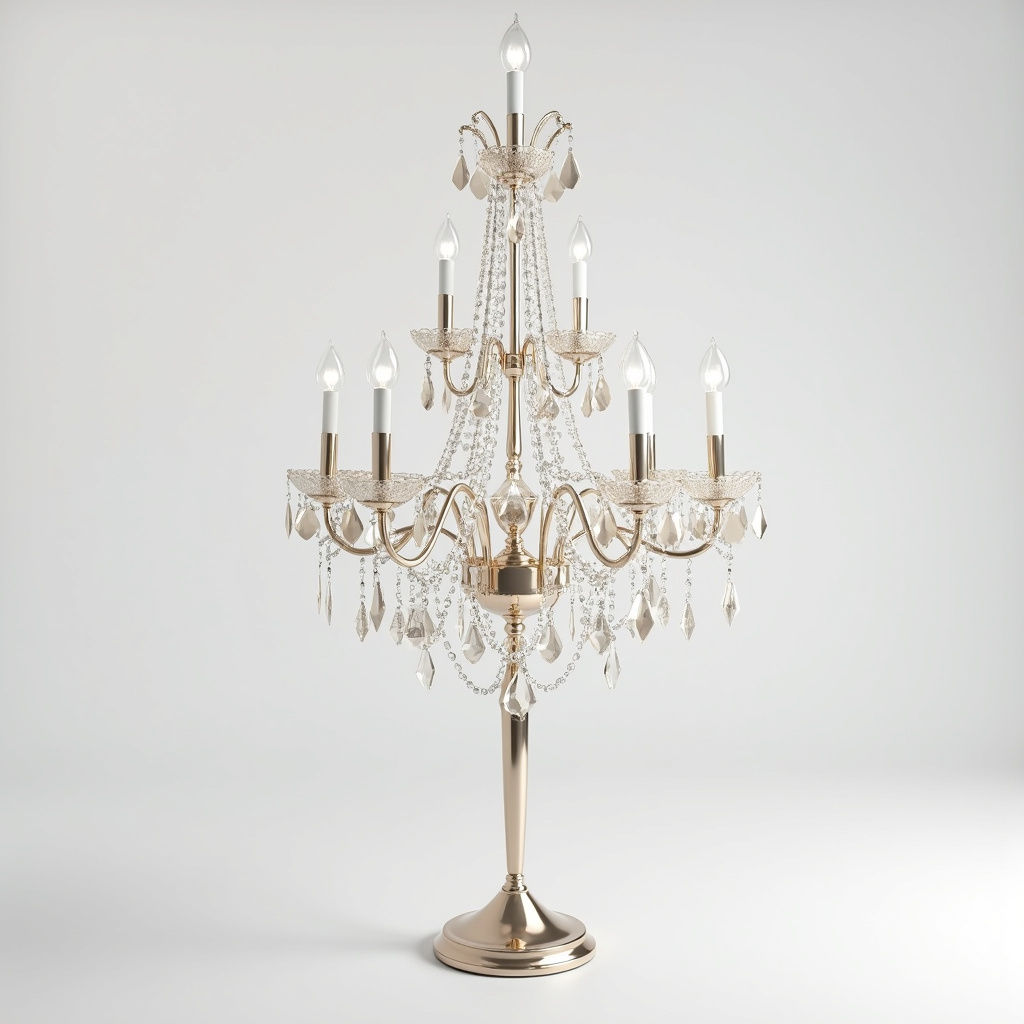 Crystal Chandelier Centerpiece