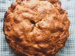 Apple Pie on all-butter wholemeal spelt crust