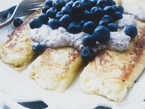 Classic Crepes with Sweet Ricotta Cheese 