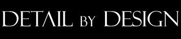 Detail By Design Text Logo