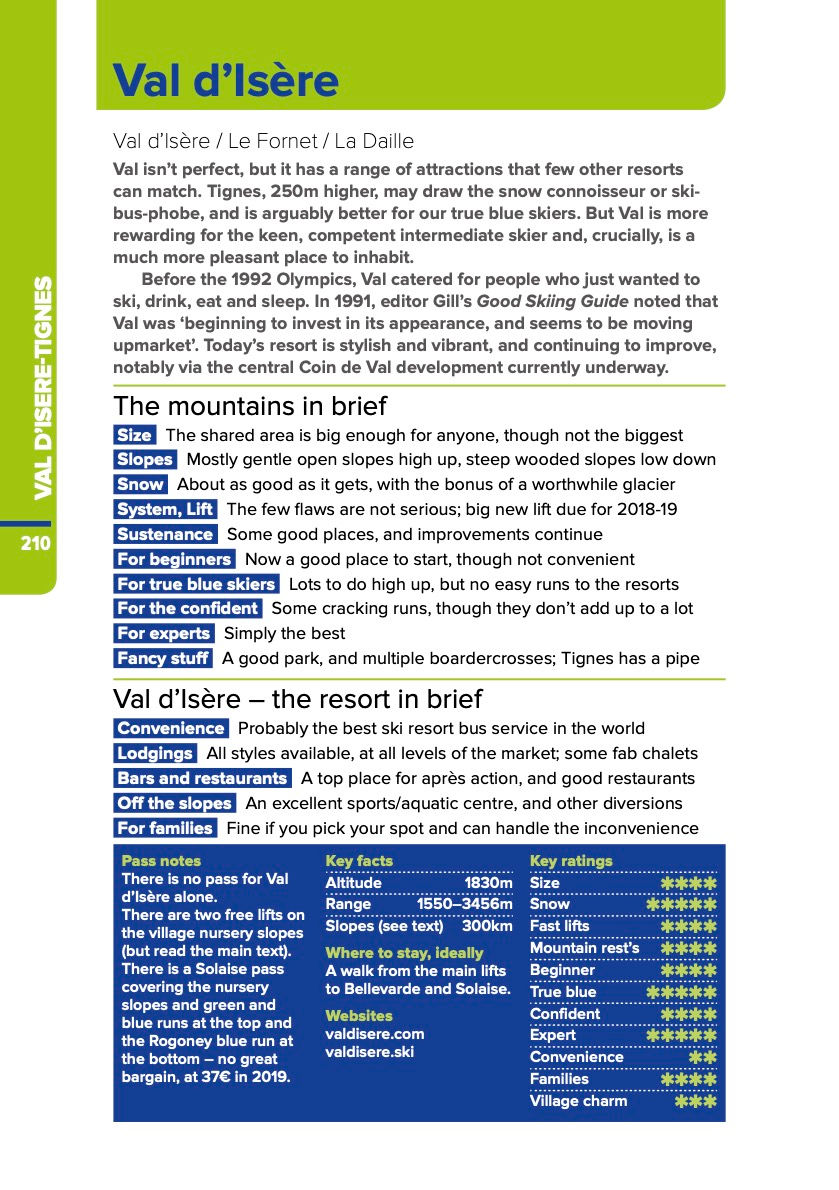 Thumbnail: Where to Ski in France typical chapter start page
