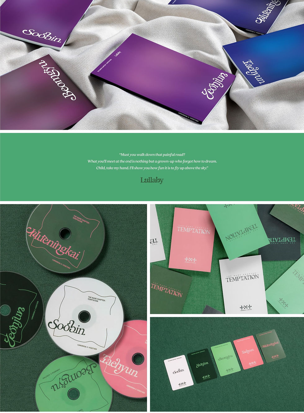 Thumbnail: TXT (투모로우바이투게더) ALBUM - [THE NAME CHAPTER: TEMPTATION] [LULLABY] [RANDOM]