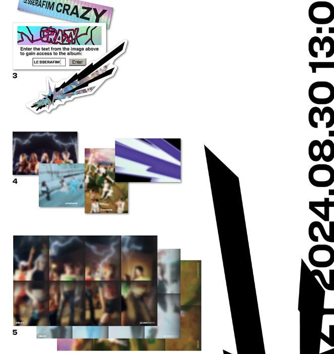Thumbnail: LE SSERAFIM (르세라핌) 4TH MINI ALBUM - [CRAZY]