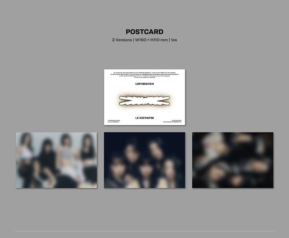 Thumbnail: LE SSERAFIM 1st Studio Album [UNFORGIVEN]