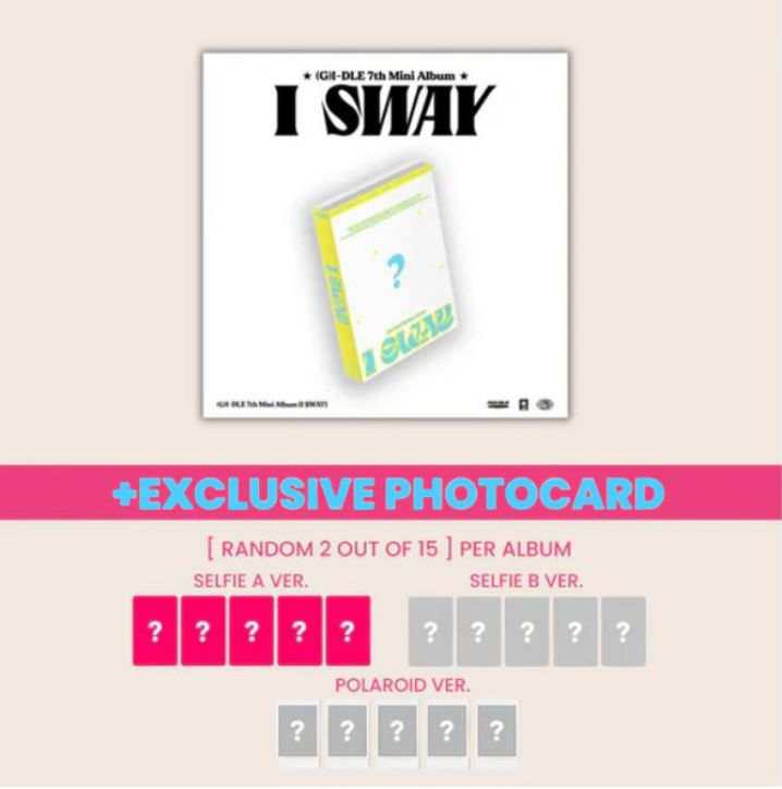 Thumbnail: [PRE-ORDER] I-DLE (아이들) 7TH MINI ALBUM - [I SWAY] (+EXCLUSIVE PHOTOCARD)