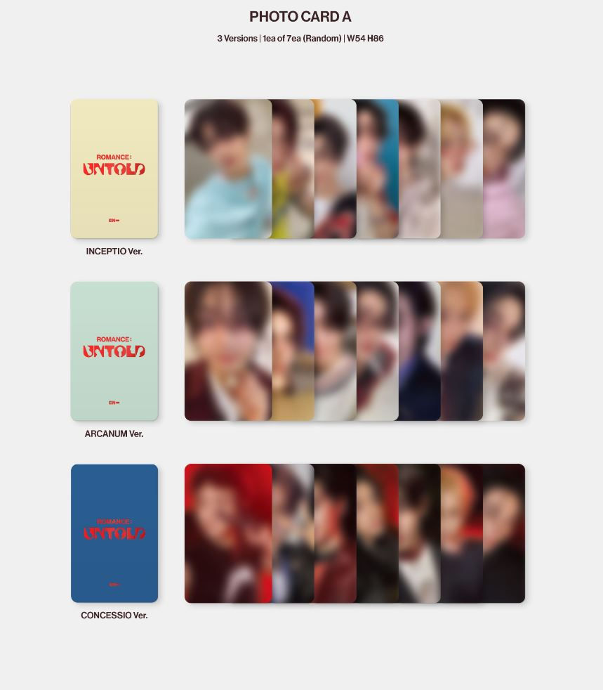 Thumbnail: [PRE-ORDER] ENHYPEN (엔하이픈) 2ND ALBUM - [ROMANCE : UNTOLD] (+ EXCLUSIVE PHOTOCARD