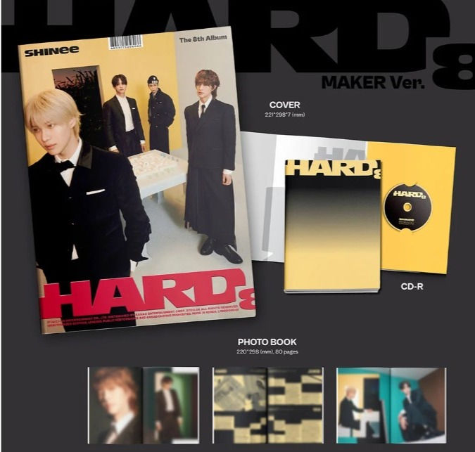 Thumbnail: SHINEE - 8TH ALBUM [HARD] (PHOTO BOOK VER.)