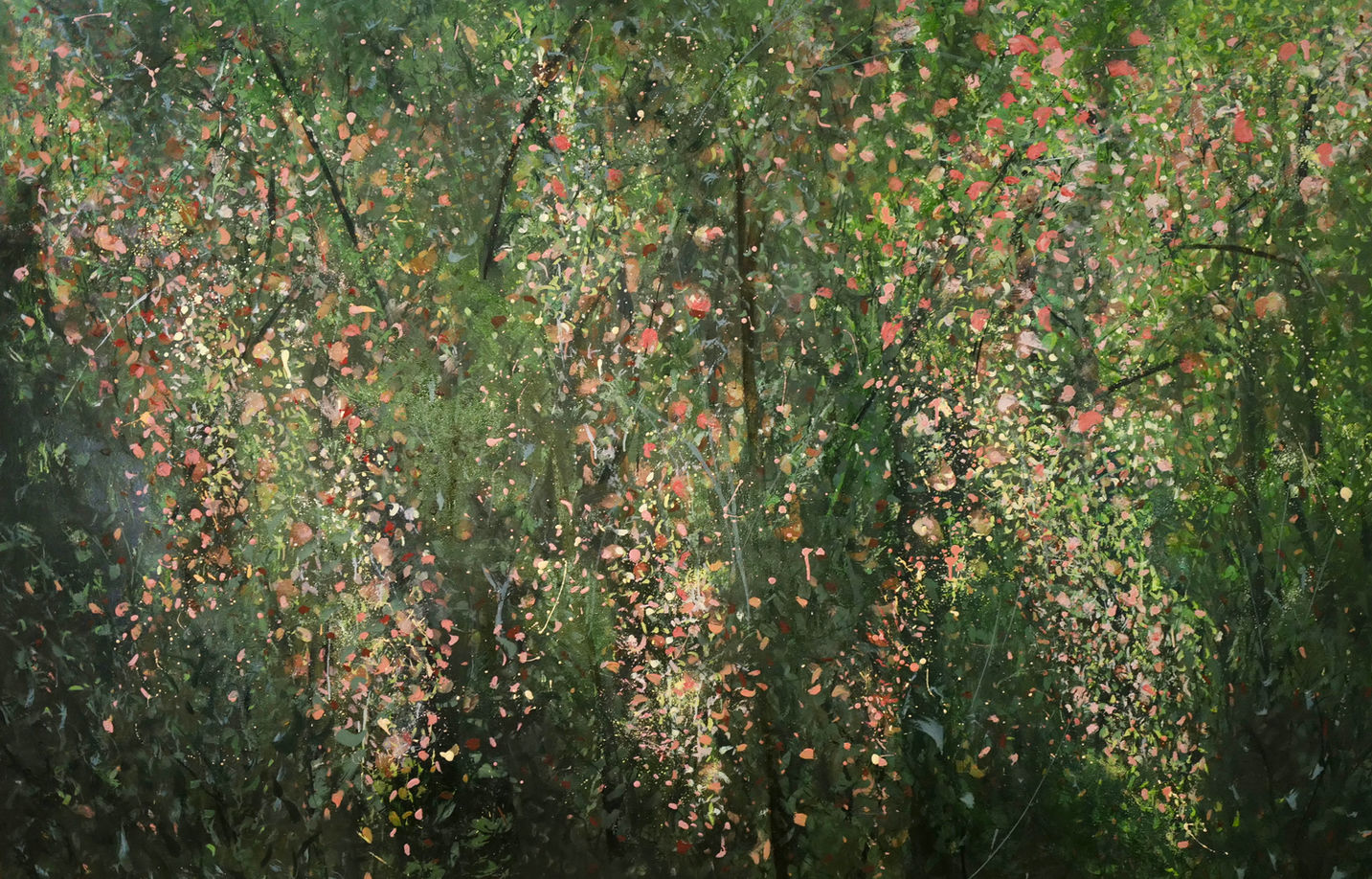 Virgilia in Spring, 2025
Oil on board 
130 x 190 cm 