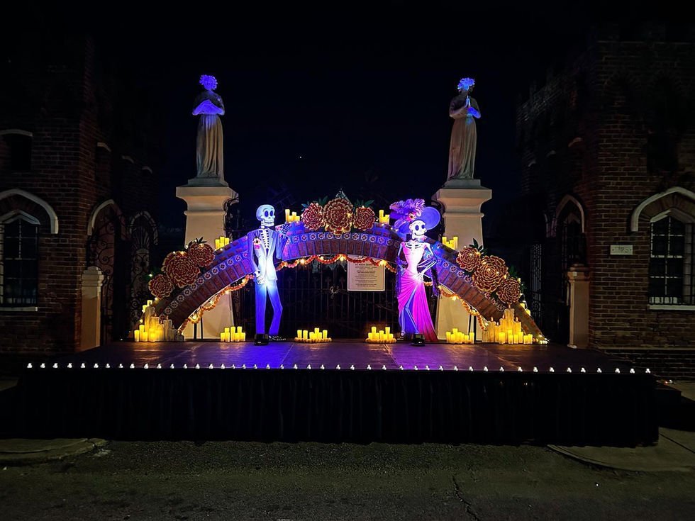 Day of the Dead Stage Set