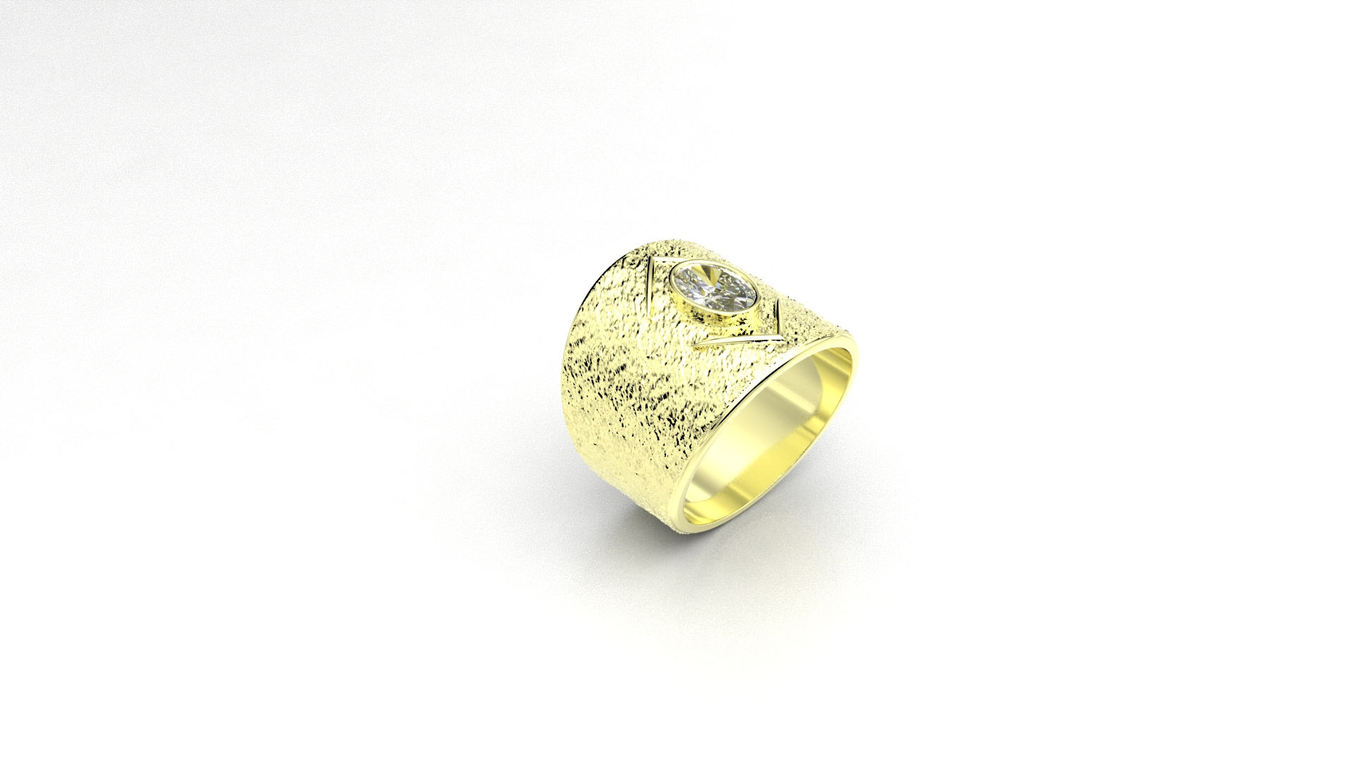 R005-21 - diamond oval 0.50 ct