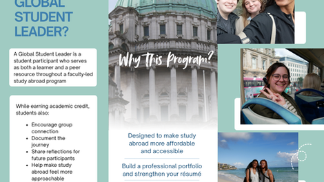 Global Student Leader Digital Mockup Brochure - 2