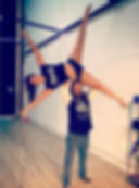 What is expected of a pole dancer's partner?