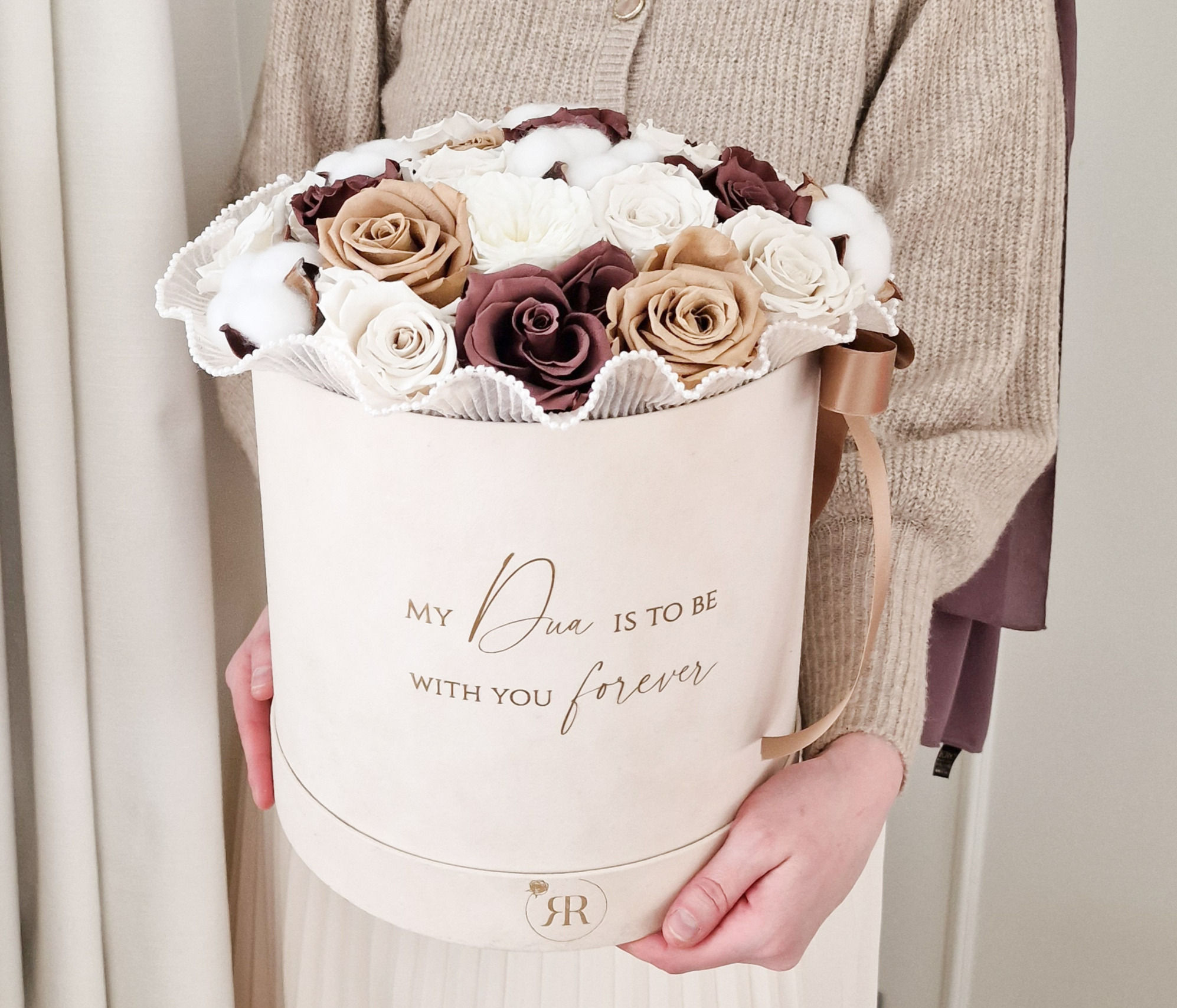 Velvet Box: Macciato Ø25cm