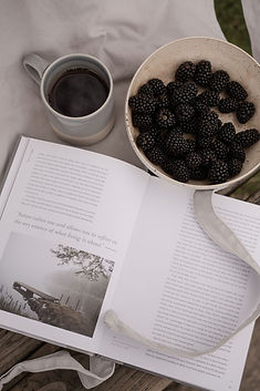 Bespoke cake flavour design experience for luxury weddings in Scotland, styled with an open book and fresh ingredients.