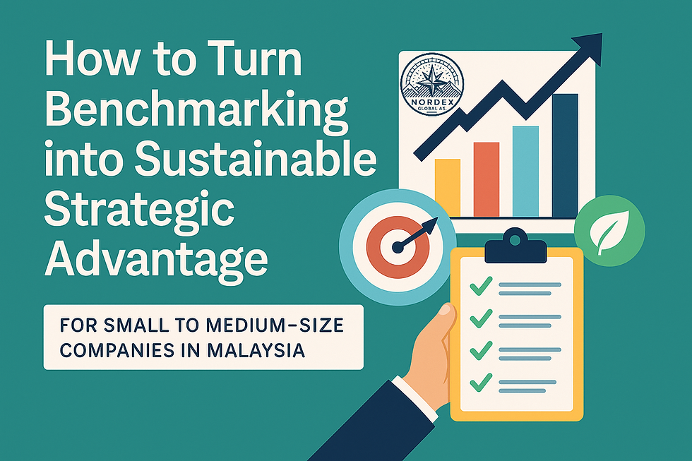 Empowering Malaysian SMEs: Transform Benchmarking into a Sustainable Business Advantage with ESG Principles.