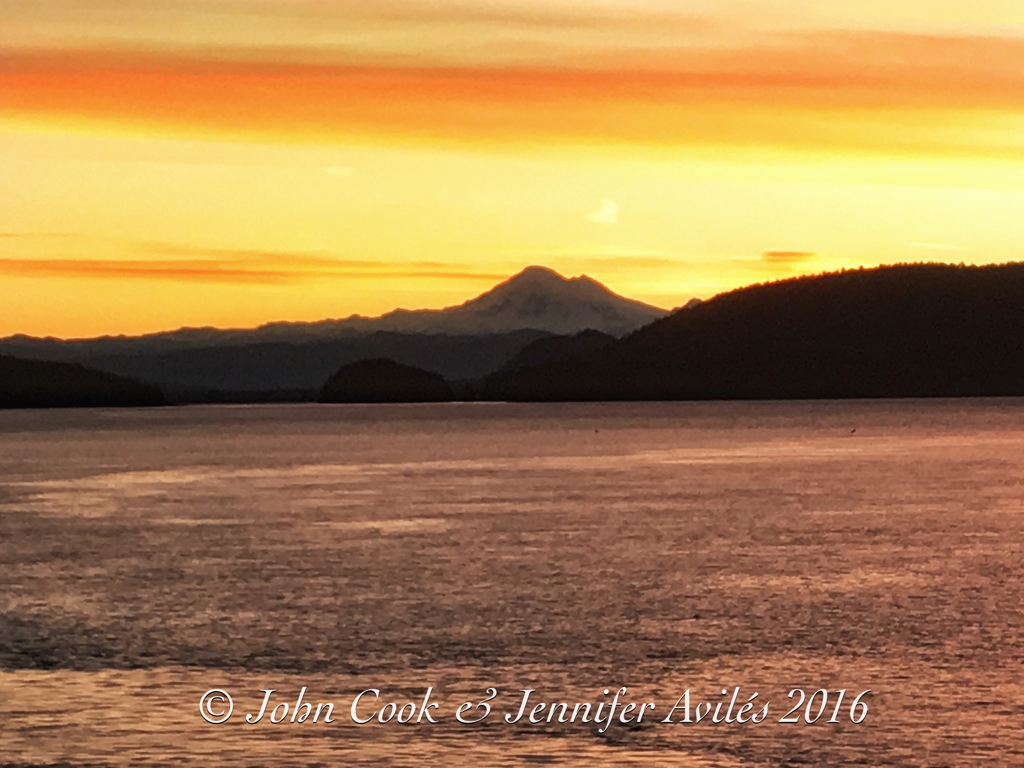 Mount Baker in the Morning