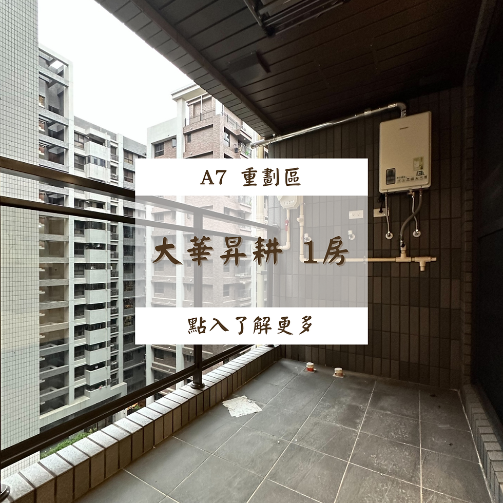 大華昇耕 1房8F$21000