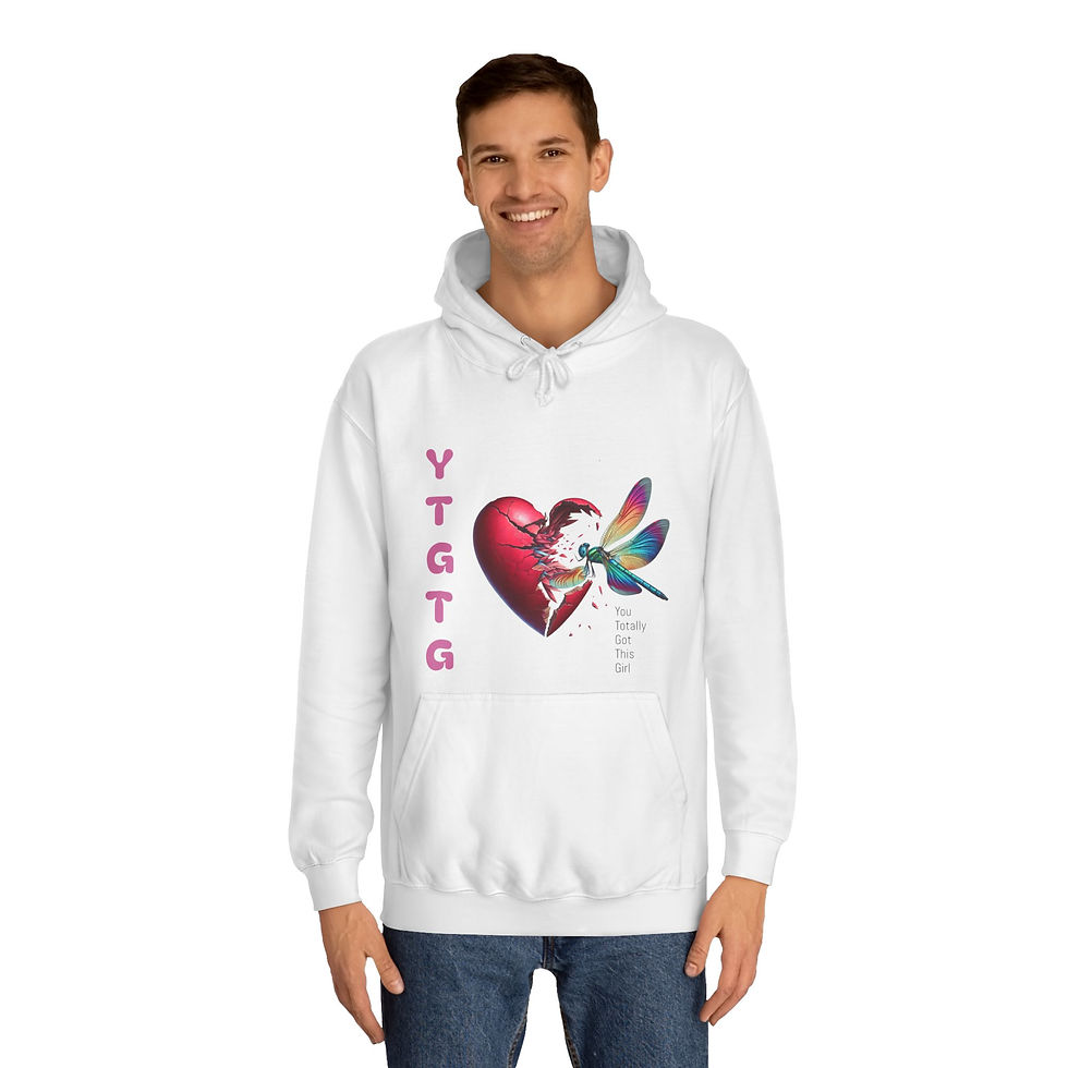 Thumbnail: Empowering Unisex College Hoodie