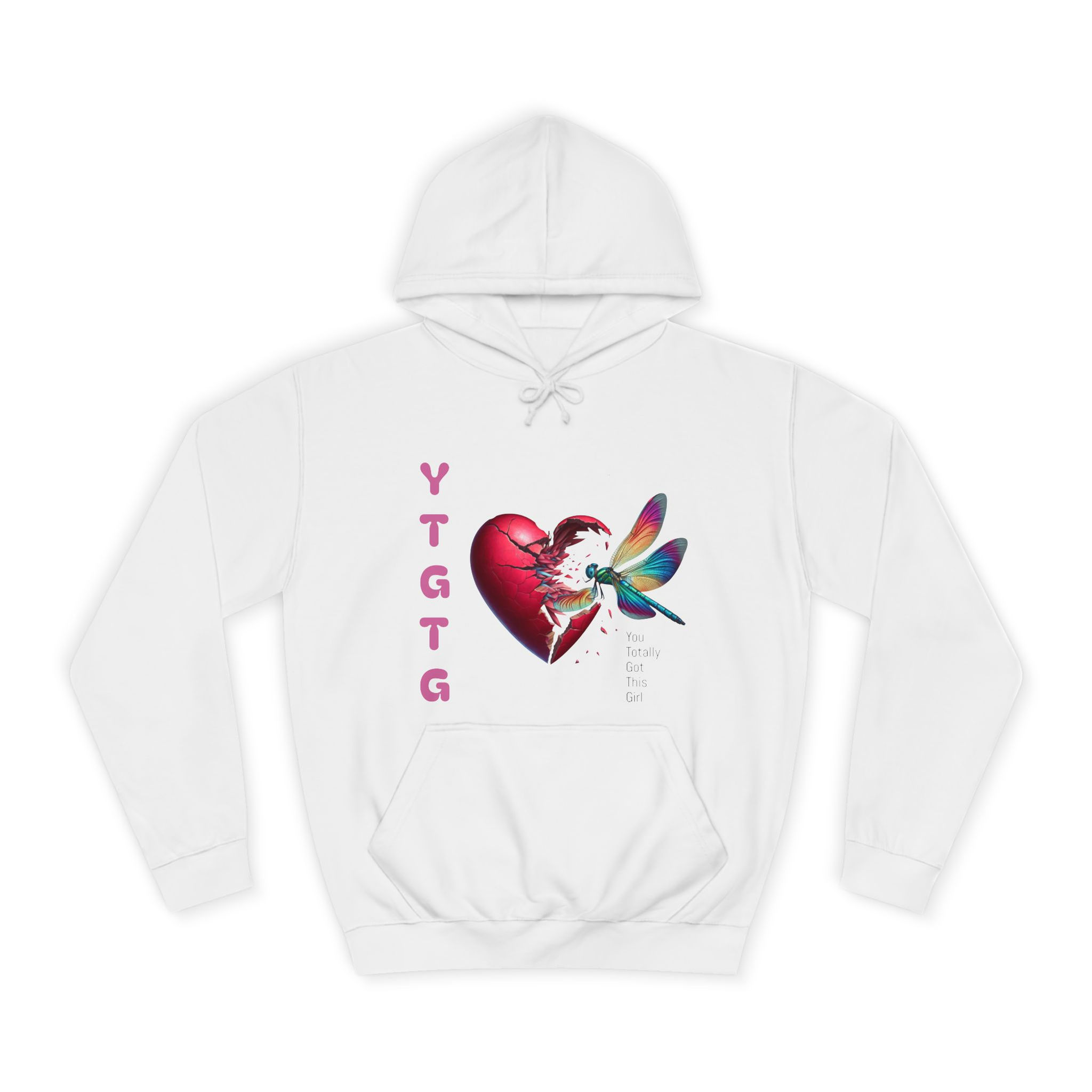 Empowering Unisex College Hoodie