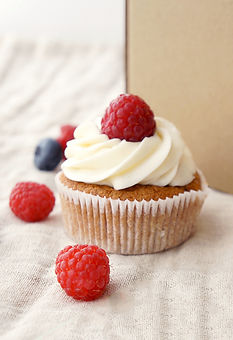 Cupcake with Berries