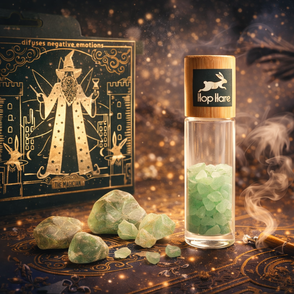 ROLL ON " Le Magicien " - L'aventurine verte