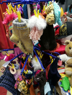 Selbstgemachte Socken