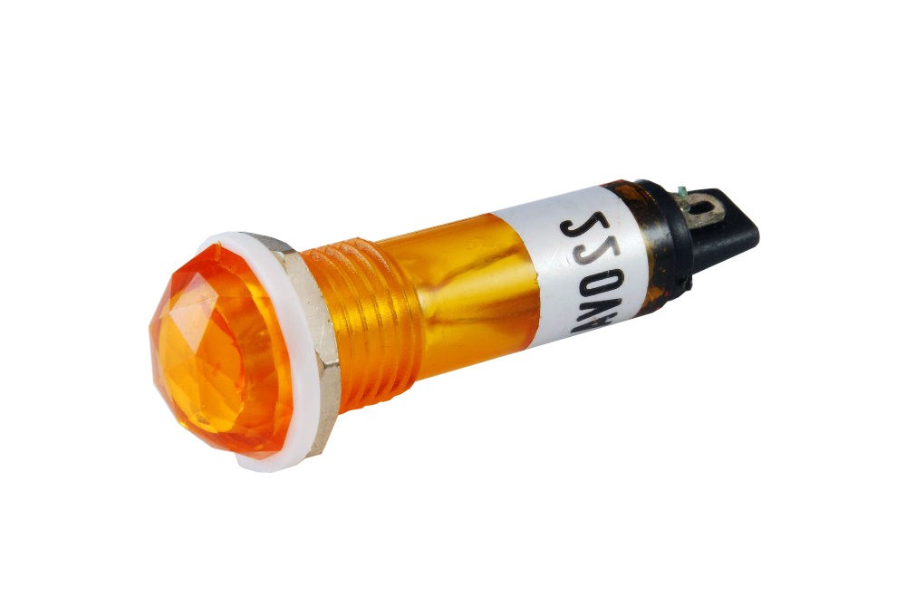 ไฟบอกสถานะเพชรเล็ก สีส้ม (ขายยกแพ็ค 50 ชิ้น)