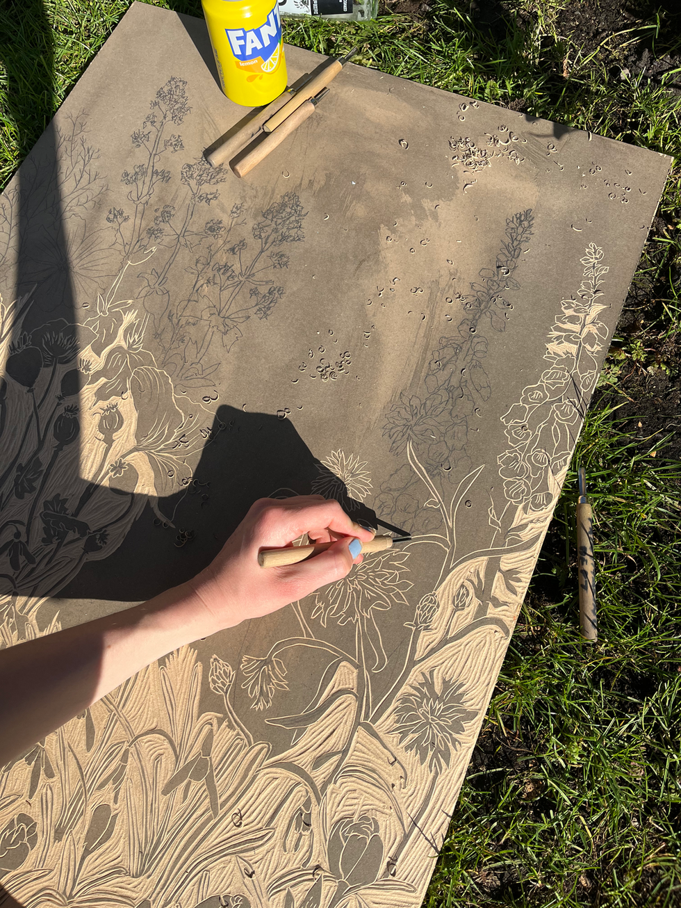 A1 wood block