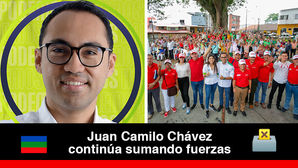 Coalición de bases liberales se suma a Juan Camilo Chávez 'alcalde'