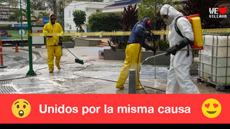 Villavicencio lava y desinfecta áreas públicas de la ciudad.