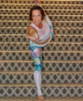 Debby Dowling yoga pose