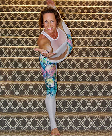 Debby Dowling Yoga Pose Dancer