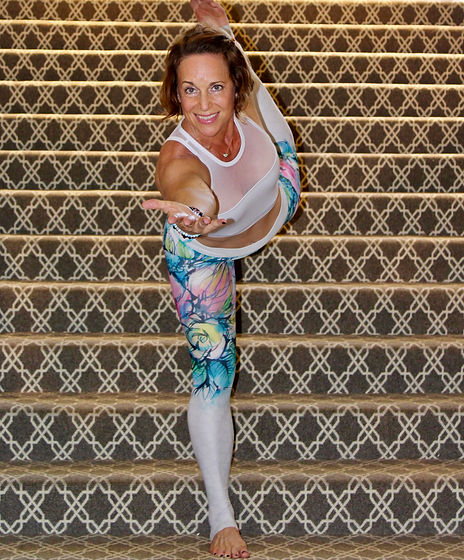 Debby Dowling yoga pose
