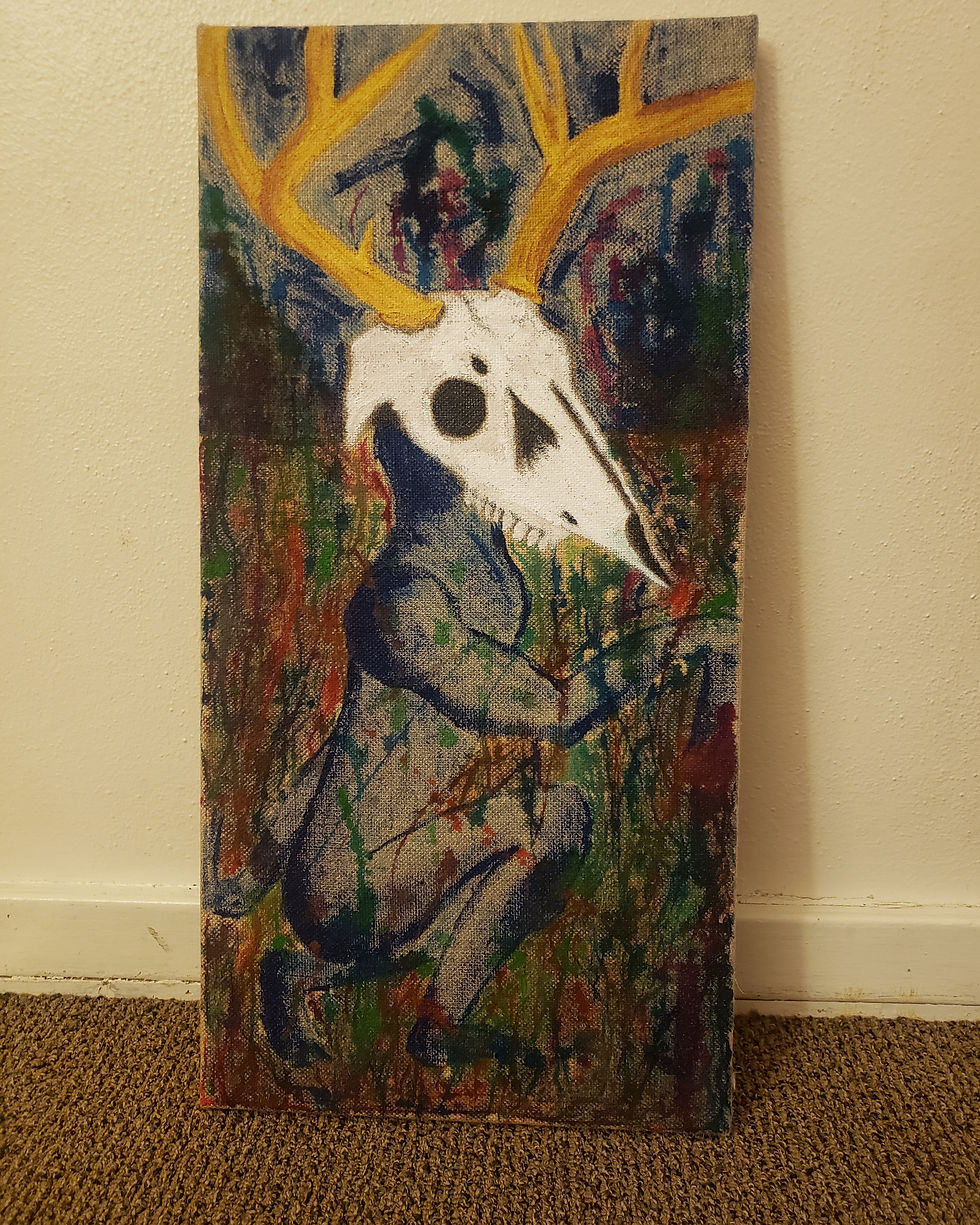 Wendigo Painting