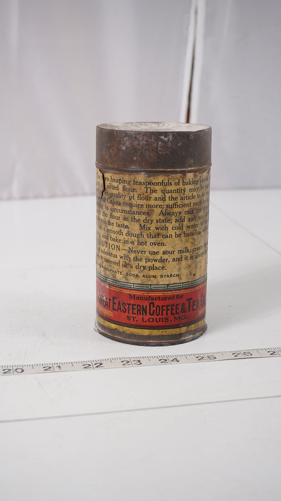 Thumbnail: Great Eastern Baking Powder Tin